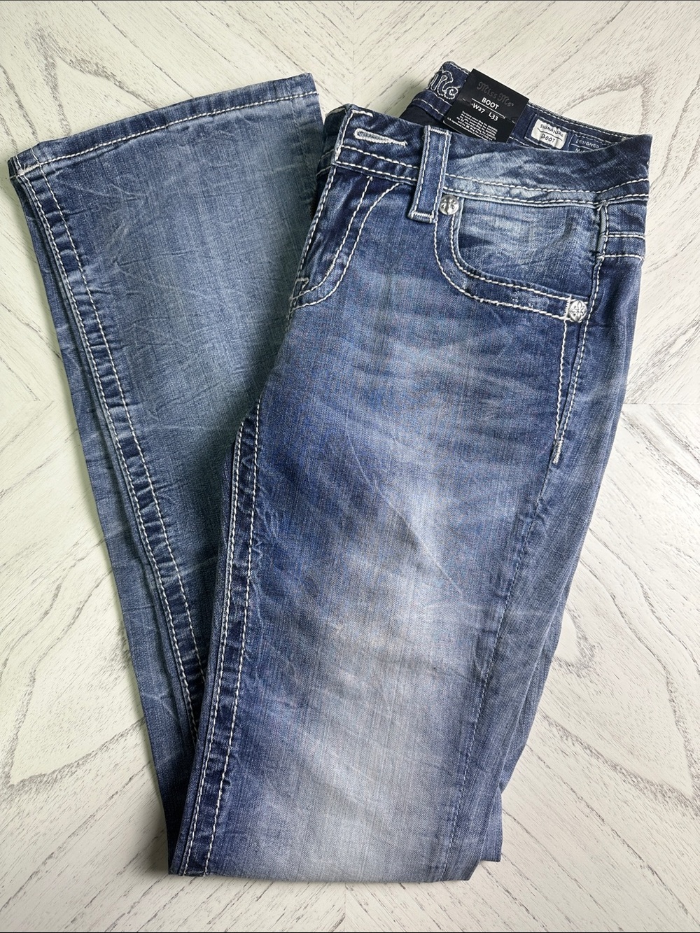 Miss Me Women's Blue Boot Cut Jeans